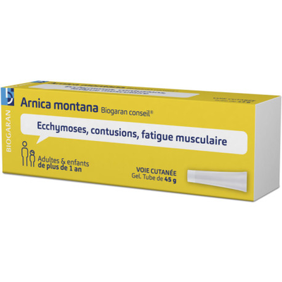 Image Arnica montana gel tube de 45 g