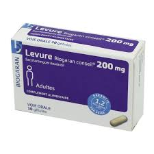 Image levures 200 mg 10 gélules