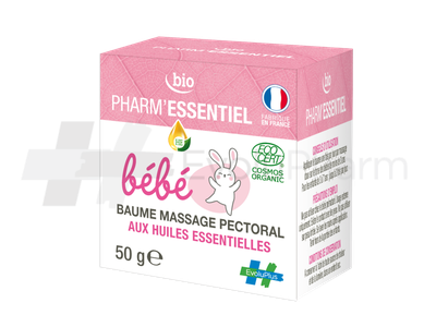 Image pharm'essentiel baume massage pectoral bébé